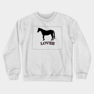 Wyoming Horse Lover Gift Crewneck Sweatshirt